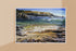 large rocky shore original painting wall art print